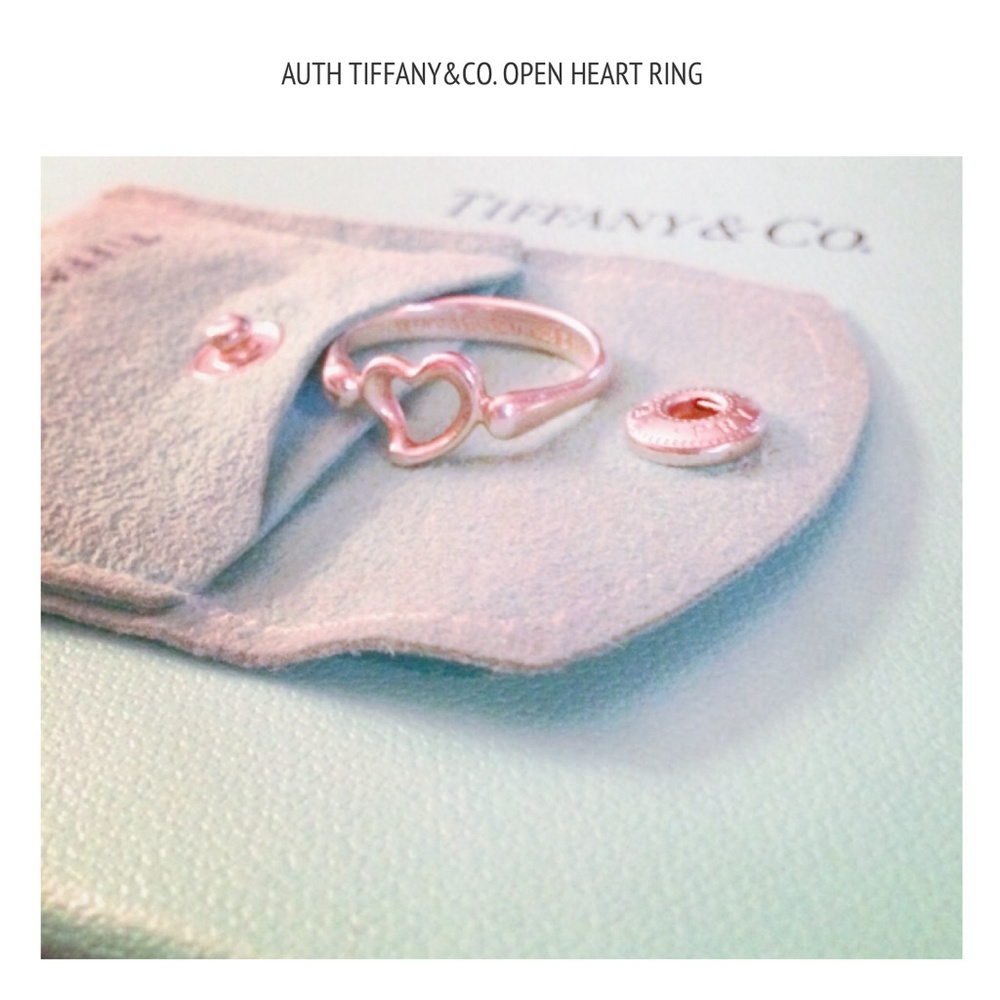COPY - AUTH TIFFANY&CO. Sterling Silver OPEN HEAR…